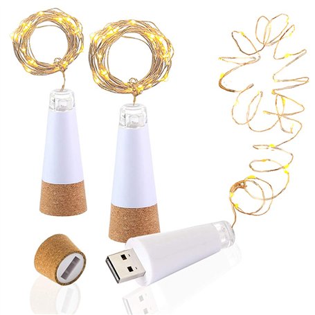 LED Bouchon lumineux pour bouteille