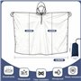 Sensong Poncho imperméable poncho à capuche réutilisable imperméable femmes pique - nique en plein air randonnée Camping pêche c