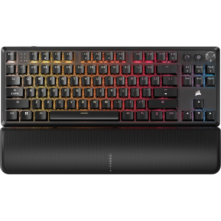 Corsair K70 Core TKL Wireless RGB Tenkeyless Clavier Gaming Mécanique - Commutateurs Linéaires MLX Red v2-Linéaires Pré-Graissés