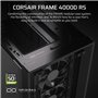 Boîtier PC - CORSAIR - FRAME 4000D RS - Moyen-tour - Noir - CC-9011312-WW