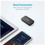 Anker Soundsync Récepteur Audio Bluetooth 5.0 - Kit Mains Libres pour Musique avec Micro, câble AUX, couplage avec 2 appareils e