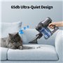 kalado KCV500 Aspirateur sans Fil 22KPA/190W, léger et Silencieux, 6 en 1 Autonome, Batterie Amovible, autonomie de 30 Minutes,