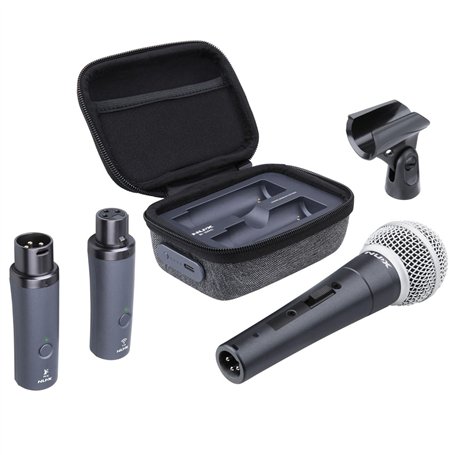 NUX B-3RC Système de microphone sans fil avec étui de charge