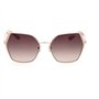 GUESS Femme GU7843 Lunettes de Soleil, Shiny Rose Gold, 61