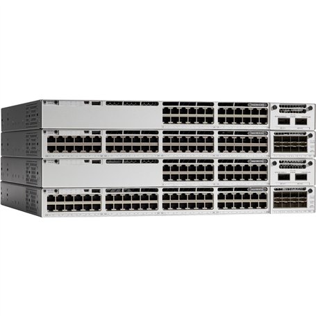 CISCO Catalyst C9300-24T-E commutateur réseau Géré L2/L3 Gigabit Ethernet (10/100/1000) Gris
