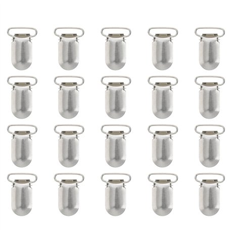 WINOMO 20pcs Clip Bretelle DIY Attaches Bretelles Bretelle Accessoire