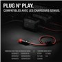 NOCO GC003 X-Connect Accessoire de Prise Mâle Double Taille 12V pour Chargeurs de Batterie Intelligents Genius