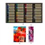 Sennelier Pastels à Huile 48 Couleurs (France) et 1 Cartes Postales