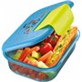 MAPED - Boîte Repas Ecozen 900ml Raton Laveur - Hermétique et Durable - Ouverture Facile avec Clip Fluo - Passe au Micro-Ondes e