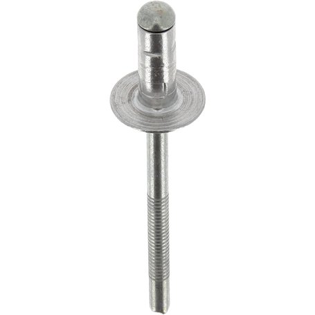 Restagraf - Rivet Tête Large Multi-Serrage Aluminium & Tige Acier - Compatible avec Mercedes