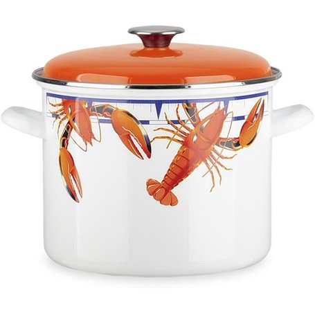 Traiteur - BAUMALU - Tous feux dont induction - Émail 26 x 20 cm - Décor HOMARD