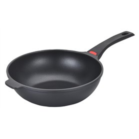 Baumalu, Poêle Wok 30 cm, Modèle Thermo Régul Noir - Revêtement Antiadhérent 2 Couches Whitford Xylan - Compatible Tous Feux et  Baumalu