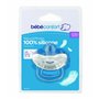 Bebeconfort Sucette Natural Physio Tout en Silicone 0/6 Mois Coloris Aléatoire