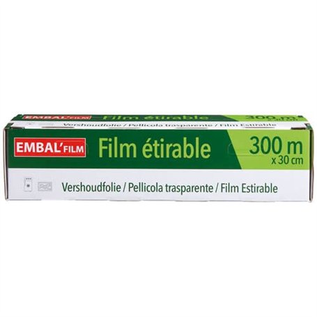 SCHWEITZER Film étirable 300mx0.30m