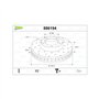 Valeo 886194 Disque de frein set de 2