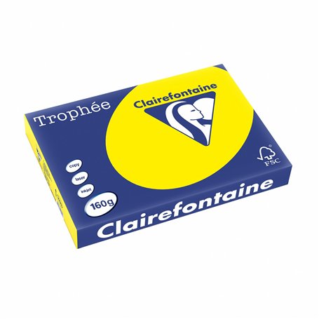 Clairefontaine 1039C Rame de 250 feuilles de papier pour imprimante et photocopieur