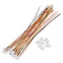 TuToy 10 Ensembles De Connecteurs À 4 Broches Mini Micro Jst 1