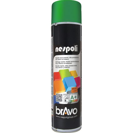 NESPOLI Aérosol peinture professionnelle vert jardin 600 ml