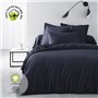 Drap housse - TODAY - 180 x 200 cm + 30 cm - Coton - Organic Navy