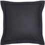 Taie d'oreiller - TODAY - 63 x 63 cm - Coton bio - Certifié oeko-Tex - Volant 5 cm