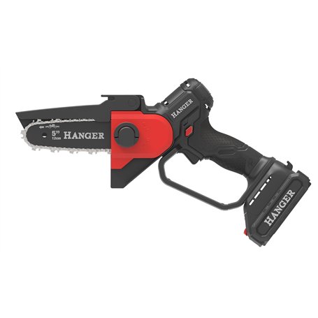 Scie d’élagage sans fil 18V avec batterie 2Ah et chargeur – Guide 12 cm – Scie élagueuse compacte