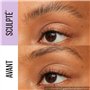 Maybelline New York - Gel Fixateur Sourcils Transparent - Avec Brosse Sculptante - Tenue Extrême 24H - Sans Résidus - Sans Effet