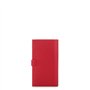 Lancaster | Smooth - Porte-chéquier Refente de Cuir de Vachette Lisse Rouge