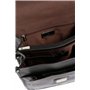 Hexagona - Baisenville - Compatible téléphone Portable - pour Homme - Collection Confort - Noir - en Cuir