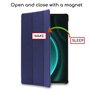 ebestStar - Coque pour Samsung Galaxy Tab S9 FE X510N, 5G X516B, Etui Slim Cover, Housse PU Cuir Rabat Magnétique, Bleu Foncé