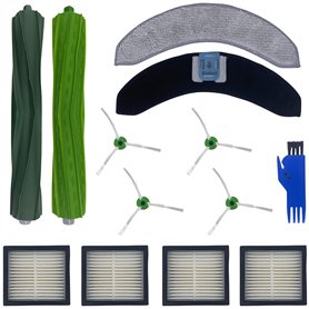Pack accessoires compatible avec irobot Roomba Combo10 MAX - Filtres