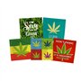 CALLVIN | Pack de 5 Préservatifs Weed 1 | Personnalisés Mesure ton Plaisir | Idée de Cadeau Drôle | Pour des Moments Amusants et