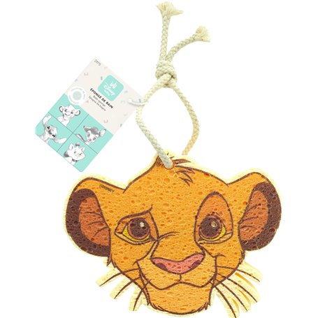 Disney Baby Eponge Bain Enfant Forme Simba - Accessoire Baignoire