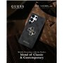 CG MOBILE Guess Big 4G Logo Classic Logo Coque pour Samsung Galaxy S25 Ultra (Noir)