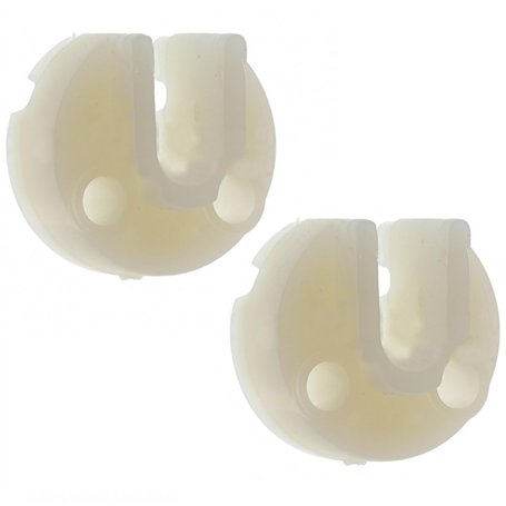 cyclingcolors 2x Support d'arbre de volet roulant pour axe de diamètre 16mm mâle Accesoire Store Fenêtre Fixation Embout Coussin