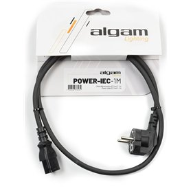 Algam Lighting Câble d'alimentation IEC 1 mm² - 1 m