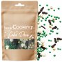 ScrapCooking - Décors Sucrés Foot 50 g - Décoration Alimentaire Comestible - Sprinkles Football Ballon Perles Dorées pour Déco G