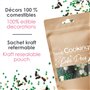 ScrapCooking - Décors Sucrés Foot 50 g - Décoration Alimentaire Comestible - Sprinkles Football Ballon Perles Dorées pour Déco G