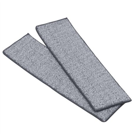 STARLYF AUTOCLEAN MOP 11461 Serpillère Microfibre pour Balai Attrape Poussière et Ultra absorbant-100% Polyester-2 Pièces-11461