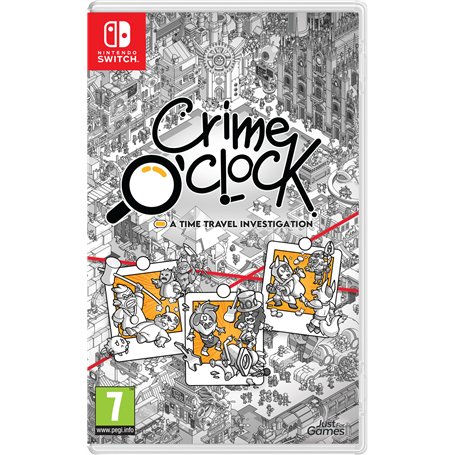 Crime O'Clock Nintendo SWITCH - Code de Téléchargement Uniquement. Ne contient pas de disque de jeu !