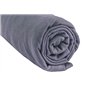 Lot de 3 Draps Housse 70x160 cm Lit Bébé Lit Enfant 70 x 160 | 100% Coton | Gris | Extensible & Respirant | Sommeil sain | Marqu