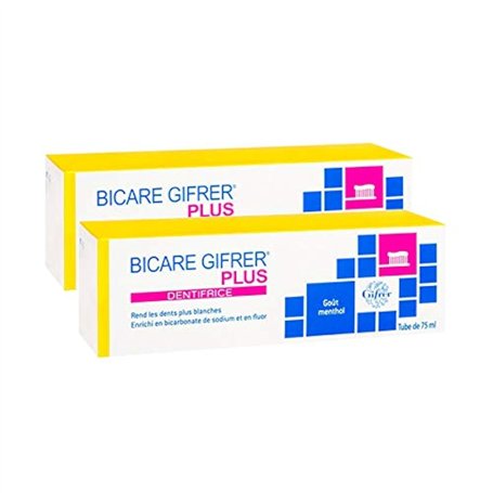 BICARE PLUS dentifrice 2 tubes de 75ml