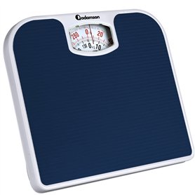 Adamson A21 Pese Personnes Mecanique Pour Poids Corporel- Jusqu’à 136 KG - Surface en Caoutchouc Antidérapant - Pese Personne An Adamson A21 Pese Personnes Mecanique Pour Poids Corporel- Jusqu’à 136 KG - Surface en Caoutchouc Antidérapant - Pese Personne An