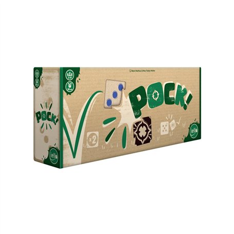 IELLO Pock - Jeu de Société - De 2 à 8 Joueurs - A Partir de 8 Ans - Version Française