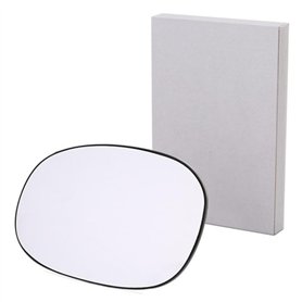 Glace de Rétroviseur Extérieure avec support pour côté conducteur (AVANT GAUCHE) compatible pour C2 C3 Xsara Picasso 1007 206 et