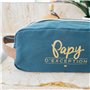 Manahia Trousse de Toilette Papy - Papy d'exception - Cadeau Papy - Trousse pour Homme - 22 x 10 x 12cm - Fête des Grands-Pères