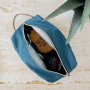 Manahia Trousse de Toilette Papy - Papy d'exception - Cadeau Papy - Trousse pour Homme - 22 x 10 x 12cm - Fête des Grands-Pères
