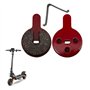 [M365Lyon] Plaquettes de frein compatible avec Trottinette électrique Kukirin G2 Max / G2 pro Dualtron Togo/Hitway H5 Urbanglide