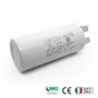 CONDENSATEUR PERMANENT 10 µF - Ø 30mm x 69 mm - FOND PLAT - FABRIQUÉ EN ITALIE