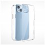 COQTEL® Coque pour iPhone 14+ 360° Transparente Protection intégrale en Silicone et TPU étui Antichoc