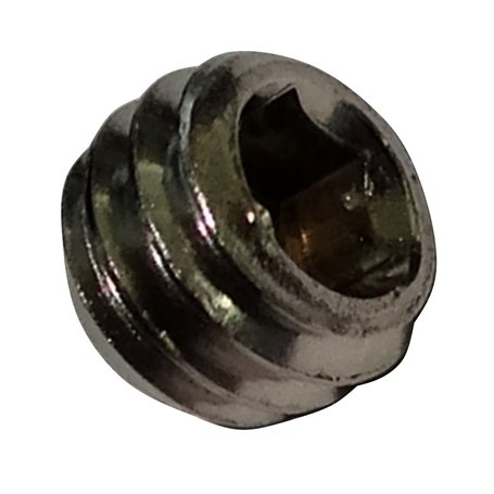 Aerzetix: 20 boulons vis sans tête M4x3 DIN913 Acier zingué Empreinte 2mm C18855